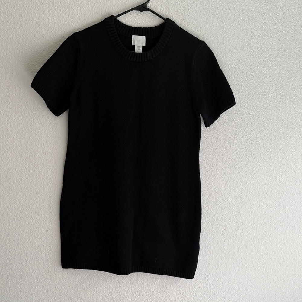H&M Charcoal Knit Top